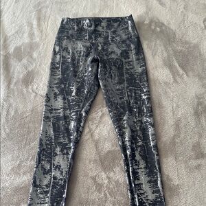 Lululemon Distressed Patterned Leggings